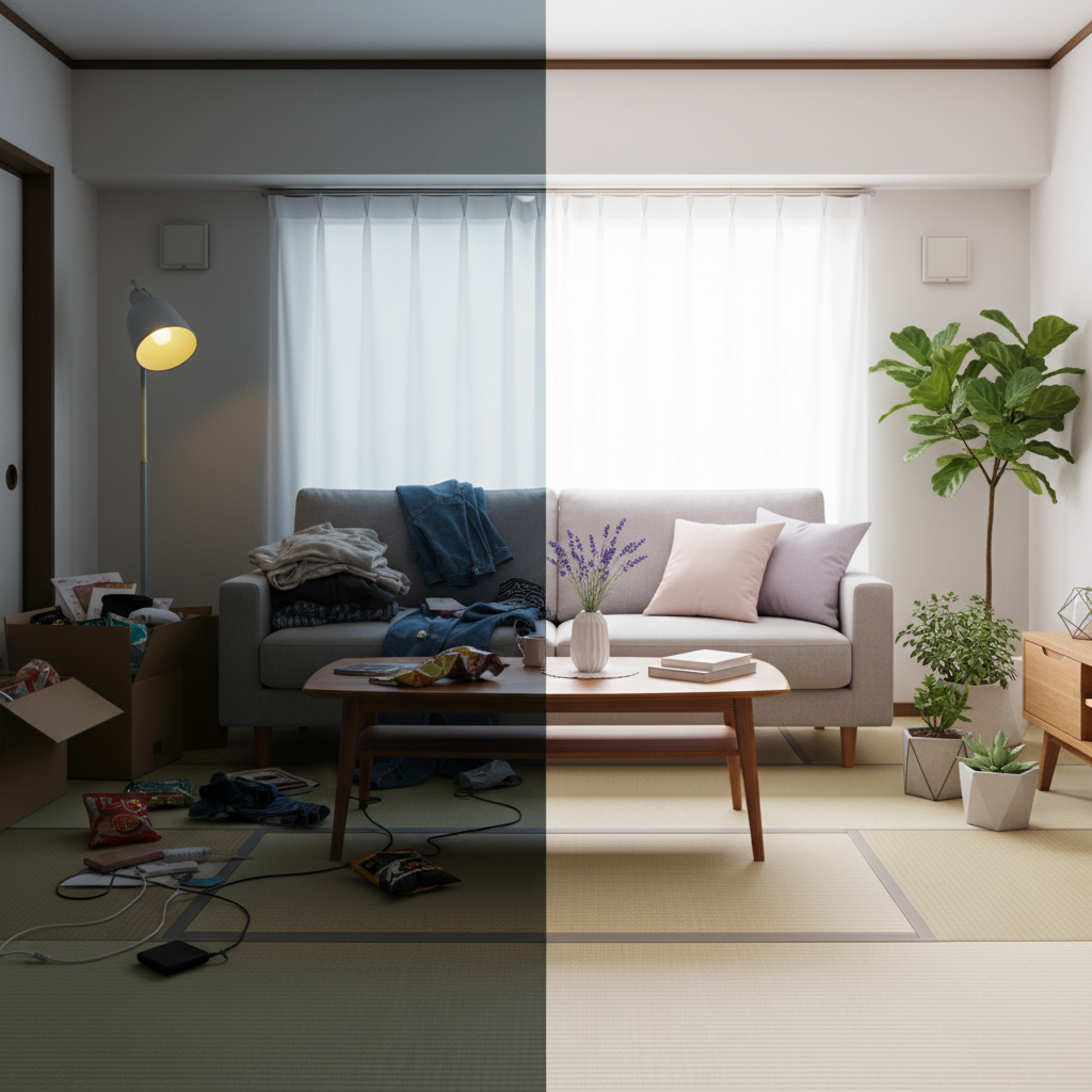 片づけビフォーアフター